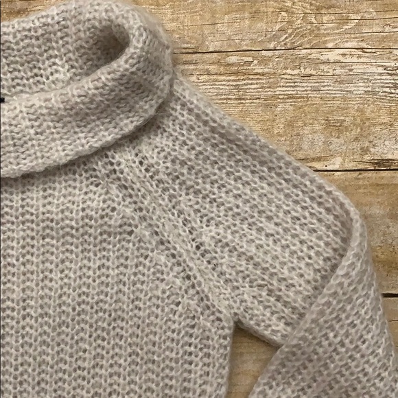 Zara Long Knit Cowl Neck Sweater - Picture 3 of 8